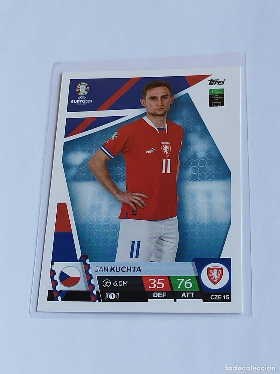 Cromos de F&uacute;tbol: KUCHTA #CZE 15 CHEQUIA - TOPPS EUROCOPA 2024 MATCH ATTAX CHECA CZECHIA - UEFA EURO GERMANY 24 CZE15