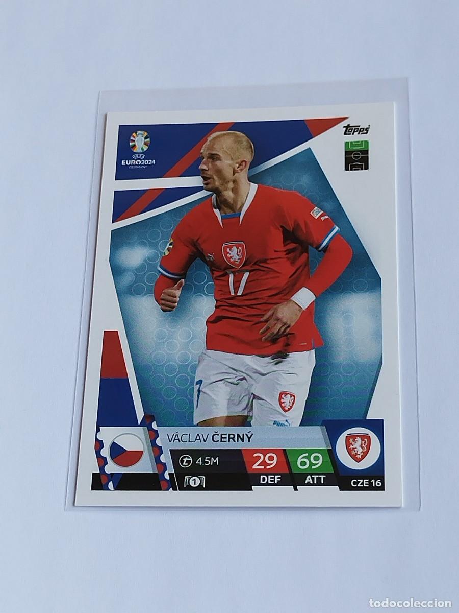 Cromos de F&uacute;tbol: CERNY #CZE 16 CHEQUIA - TOPPS EUROCOPA 2024 MATCH ATTAX CHECA CZECHIA - UEFA EURO GERMANY 24 CZE16