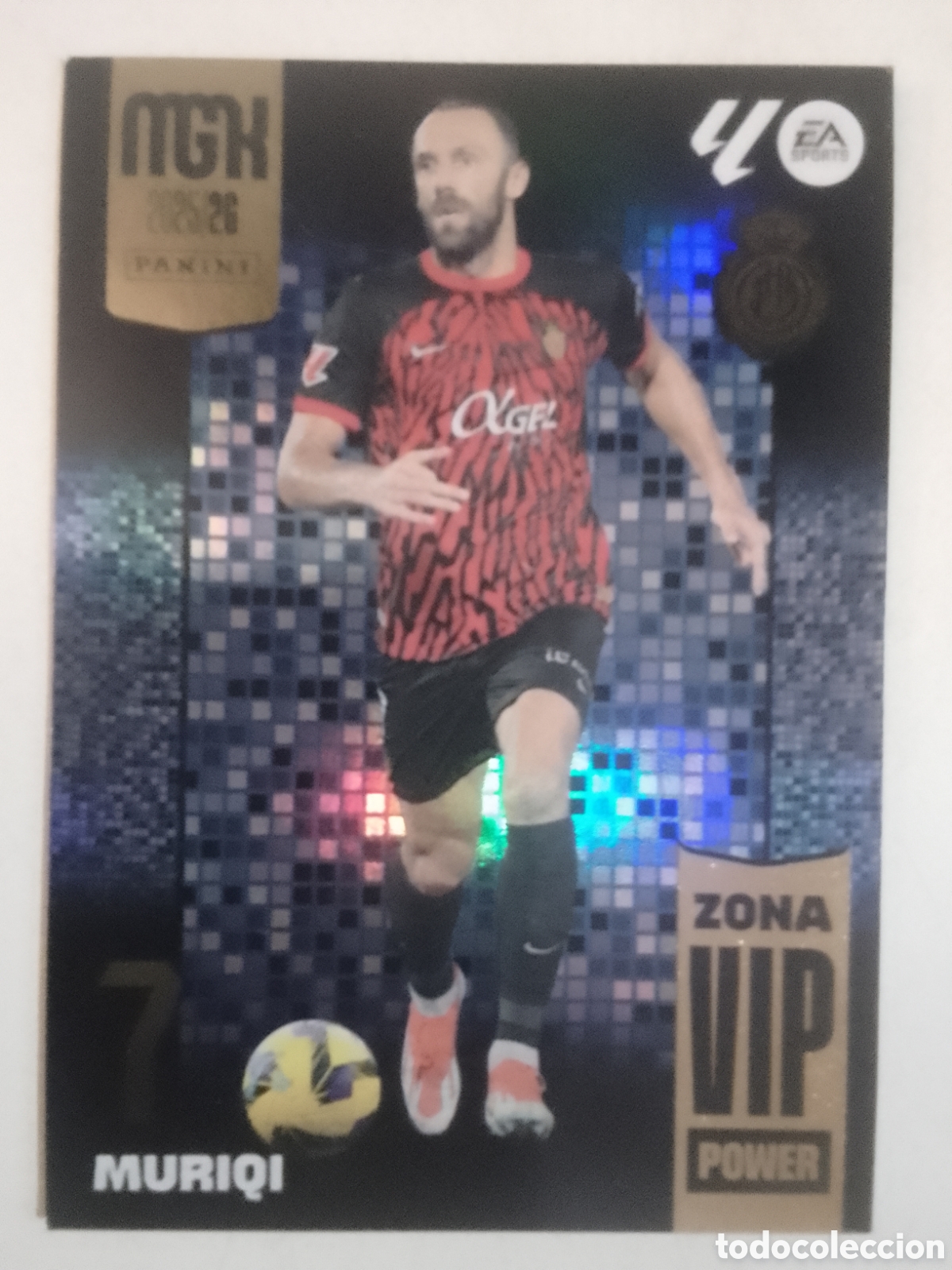 Cromos de F&uacute;tbol: Megacracks 2025/26 P 402 Muriqi &bull; Mallorca. ZONA VIP POWER.