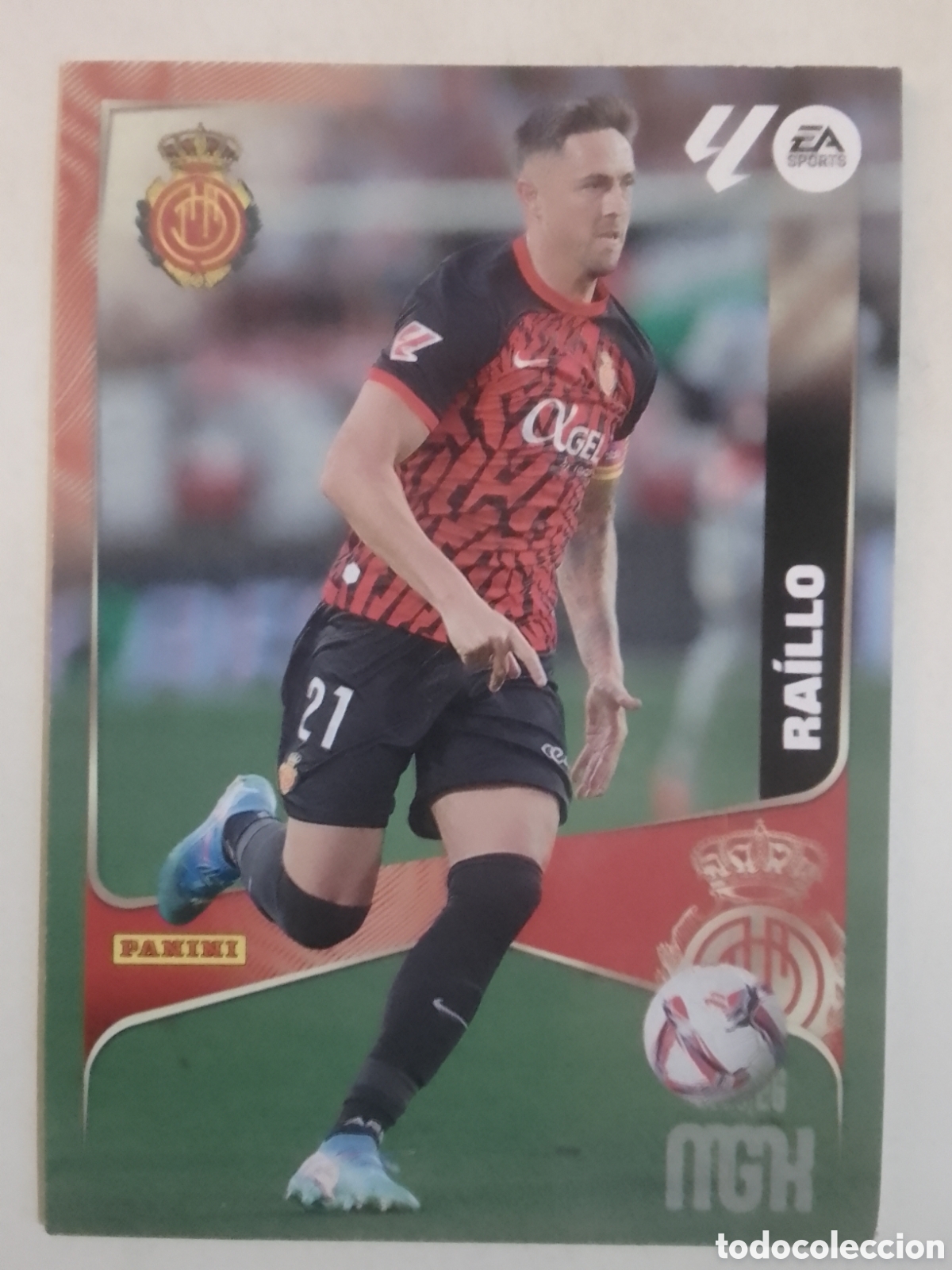 Cromos de F&uacute;tbol: Megacracks 2025/26 n&deg; 239 Ra&iacute;llo &bull; Mallorca.