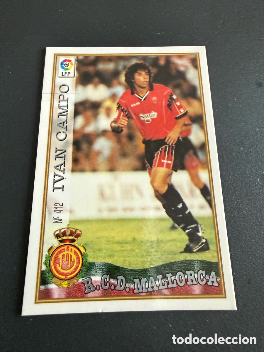 Cromos de F&uacute;tbol: MUNDICROMO 97-98. n 412 IV&Aacute;N CAMPO ( Mallorca)