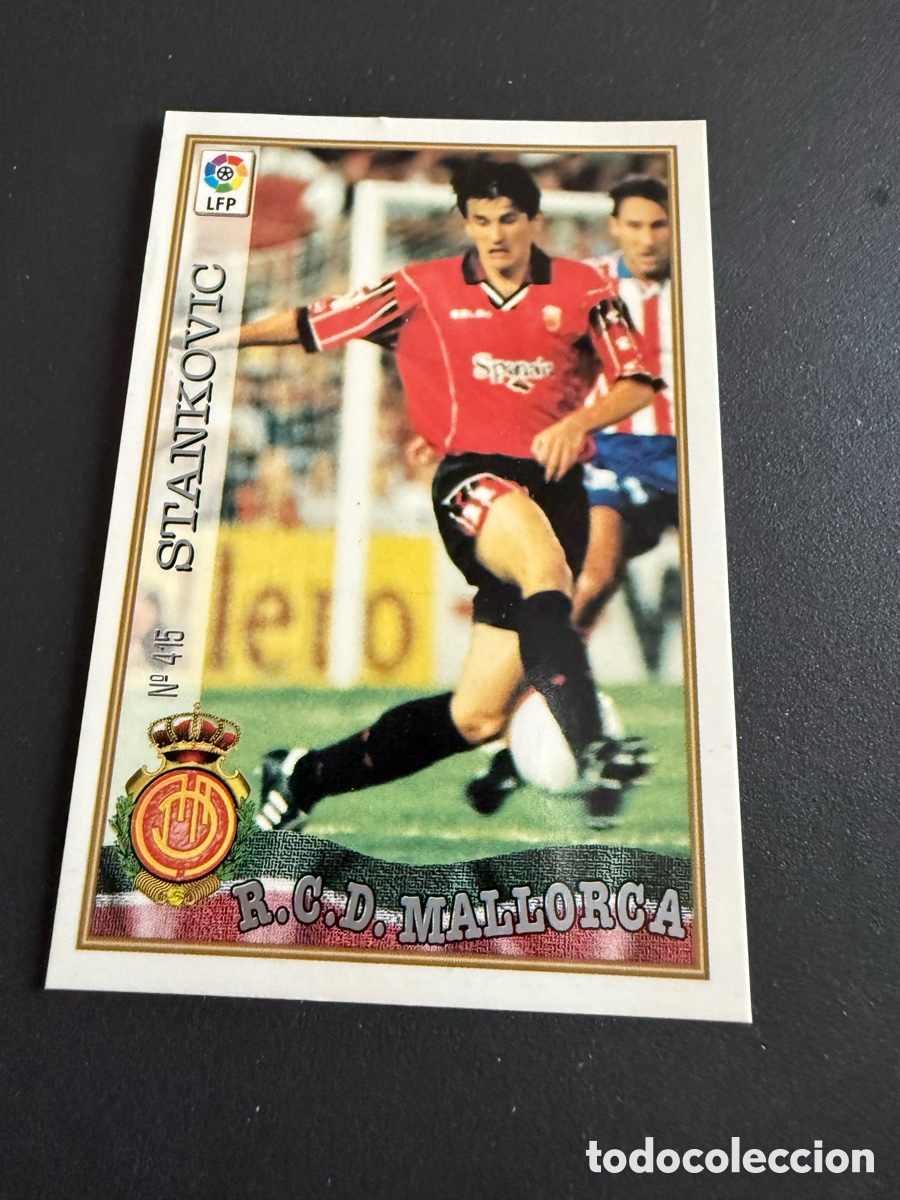 Cromos de F&uacute;tbol: MUNDICROMO 97-98. n 415 STANKOVIC. error corregido