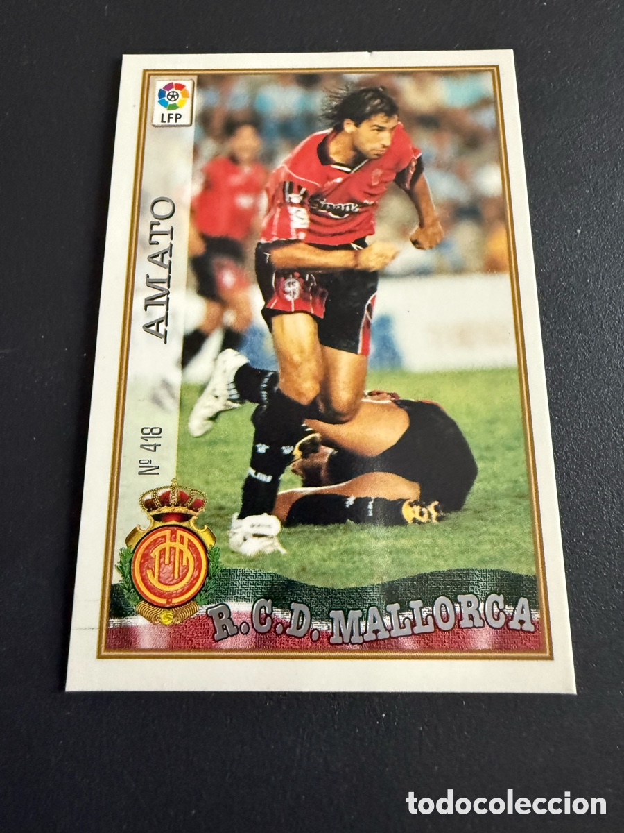 Cromos de F&uacute;tbol: MUNDICROMO 97-98. n 418 AMATO ( Mallorca )