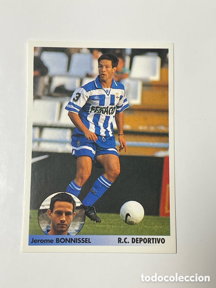 Cromos de F&uacute;tbol: Jerome Bonnissel Deportivo de La Coru&ntilde;a Panini Los mejores equipos de Europa 1996/97 #111