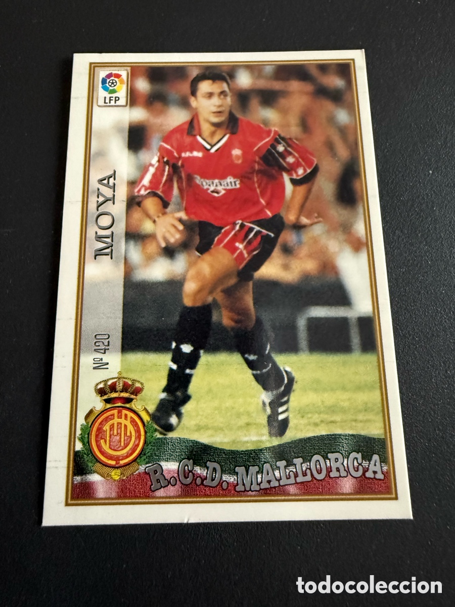 Cromos de F&uacute;tbol: MUNDICROMO 97-98. n 420 MOYA ( Mallorca)