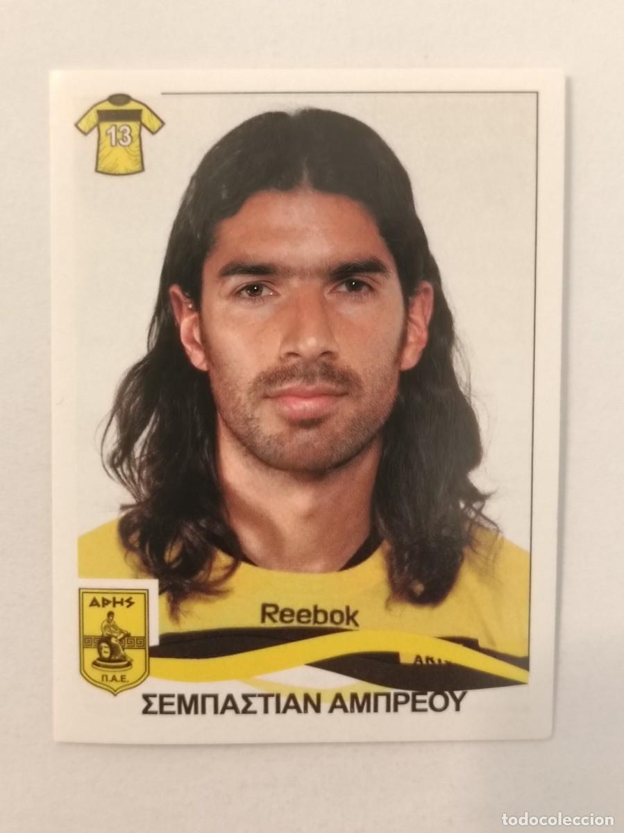 Cromos de F&uacute;tbol: #47 SEBASTIAN ABREU (ARIS F.C.) SUPERLIGA GRECIA 09/10 PANINI