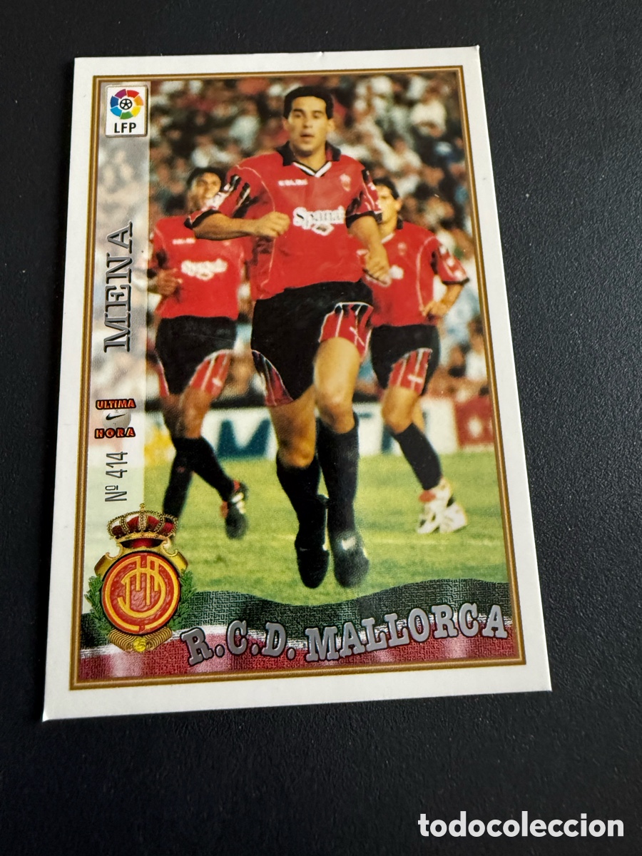 Cromos de F&uacute;tbol: MUNDICROMO 97-98. n 414 UH. MENA ( Mallorca)