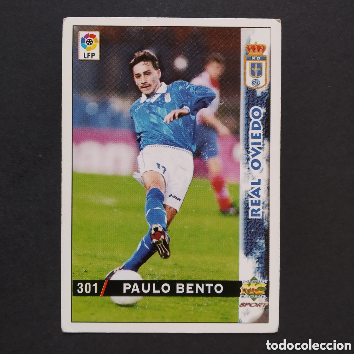 Cromos de F&uacute;tbol: CROMO - N&ordm; 0301 - PAULO BENTO - REAL OVIEDO - LAS FICHAS DE LA LIGA 98-99 (1998 / 1999) - MUNDICROMO