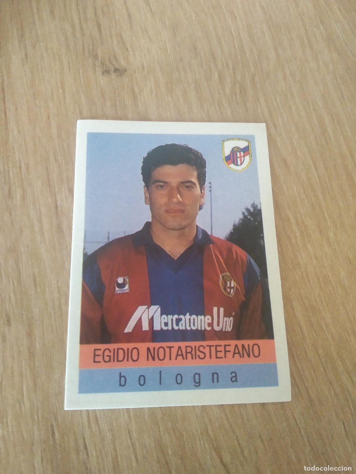 Cromos de F&uacute;tbol: 47 NOTARISTEFANO BOLOGNA CROMO FUTBOL PANINI LIGA ITALIA CALCIATORI Euroflash Calcioflash 1991
