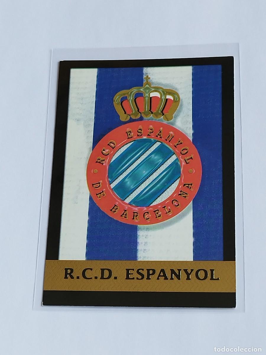 Figurine di Calcio: ESCUDO LOGO RCD ESPANYOL #109 - MUNDICROMO LAS FICHAS DE LA LIGA 1999 2000 - MC 99 00 CROMO FUTBOL