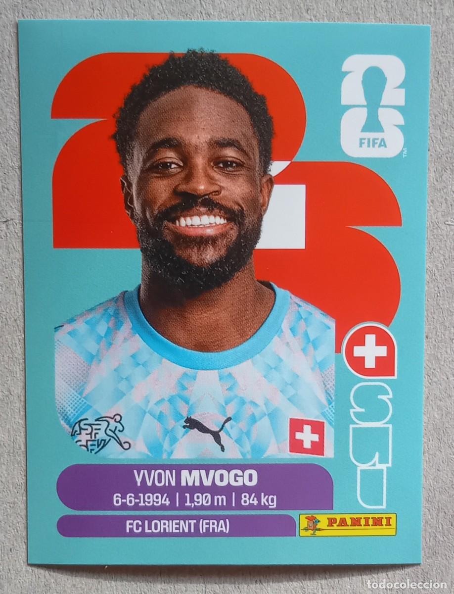 Cromos de F&uacute;tbol: Figurina Panini 2026 Cromo World Cup Usa Mundial 2026 Yvon Mvogo Switzerland n SUI 3