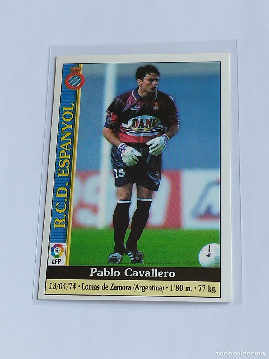 Cromos de F&uacute;tbol: CAVALLERO #111 RCD ESPANYOL - MUNDICROMO LAS FICHAS DE LA LIGA 1999 2000 - MC 99 00 CROMO FUTBOL