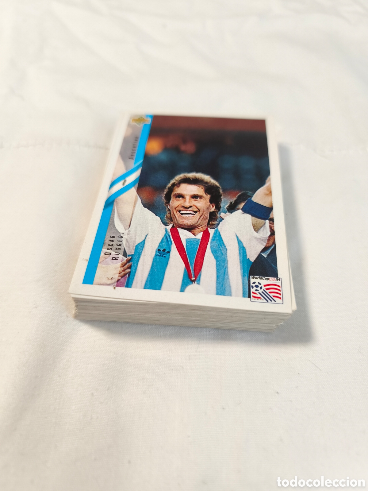 Cromos de F&uacute;tbol: Lote de 72 cromos Worldcup USA 94