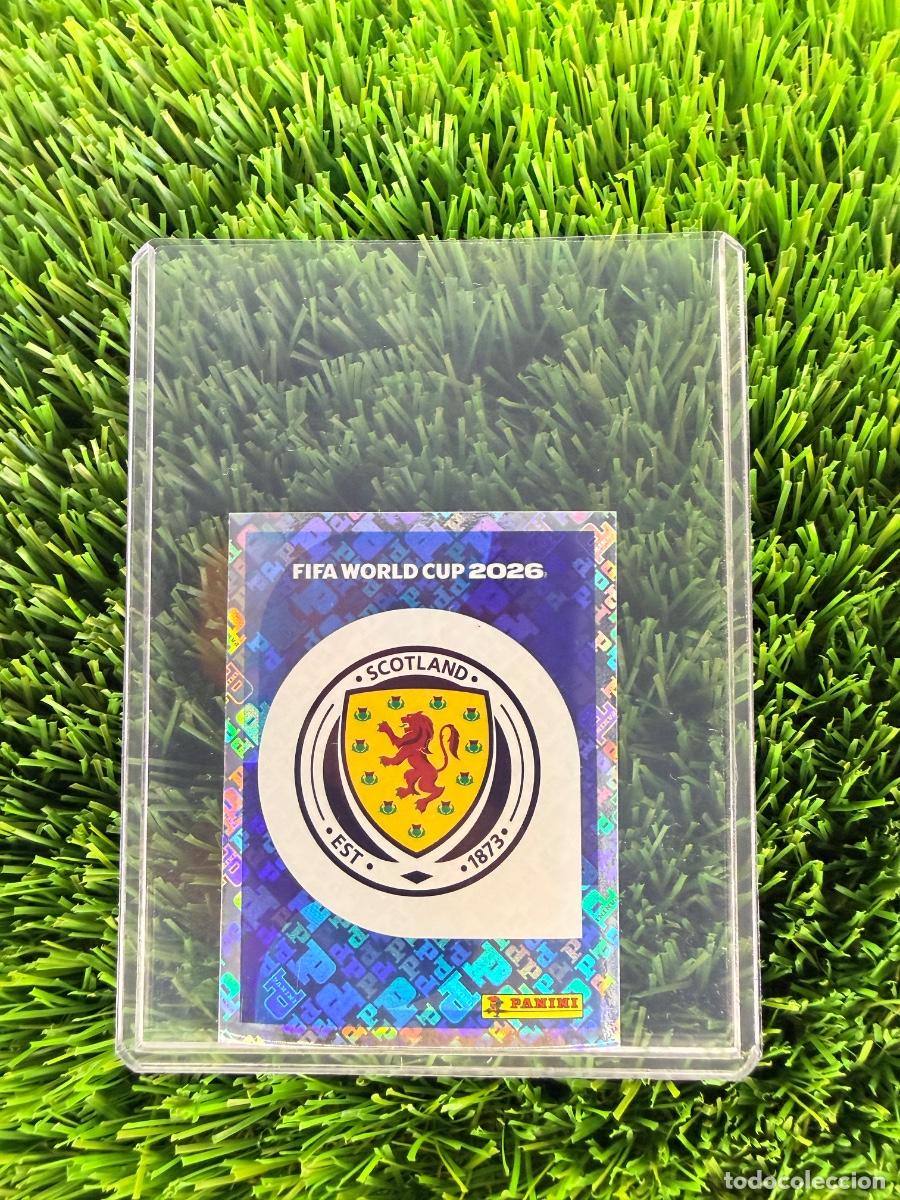 Cromos de F&uacute;tbol: N&ordm; SCO1 Escudo Escocia Mundial 2026 Stickers