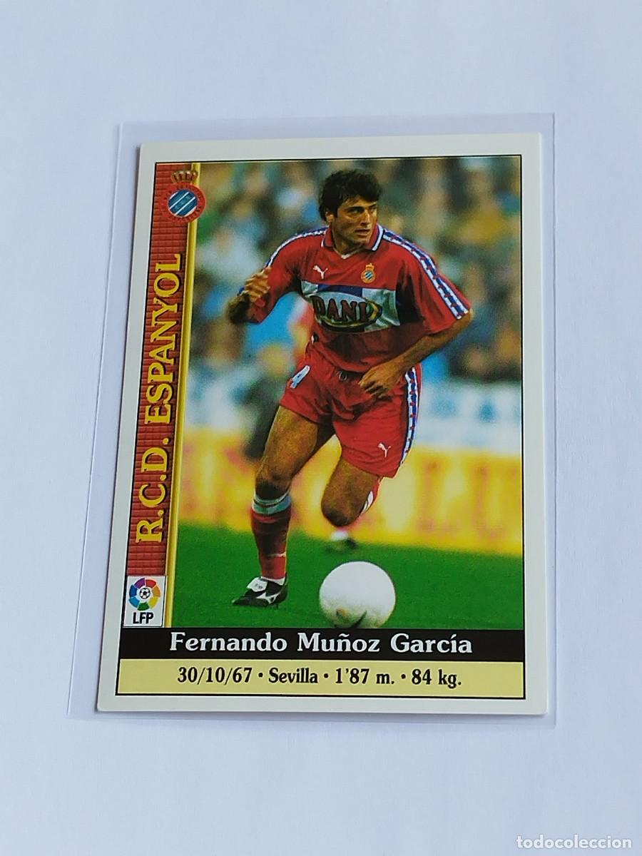 Cromos de F&uacute;tbol: NANDO #114 RCD ESPANYOL - MUNDICROMO LAS FICHAS DE LA LIGA 1999 2000 - MC 99 00 CROMO FUTBOL