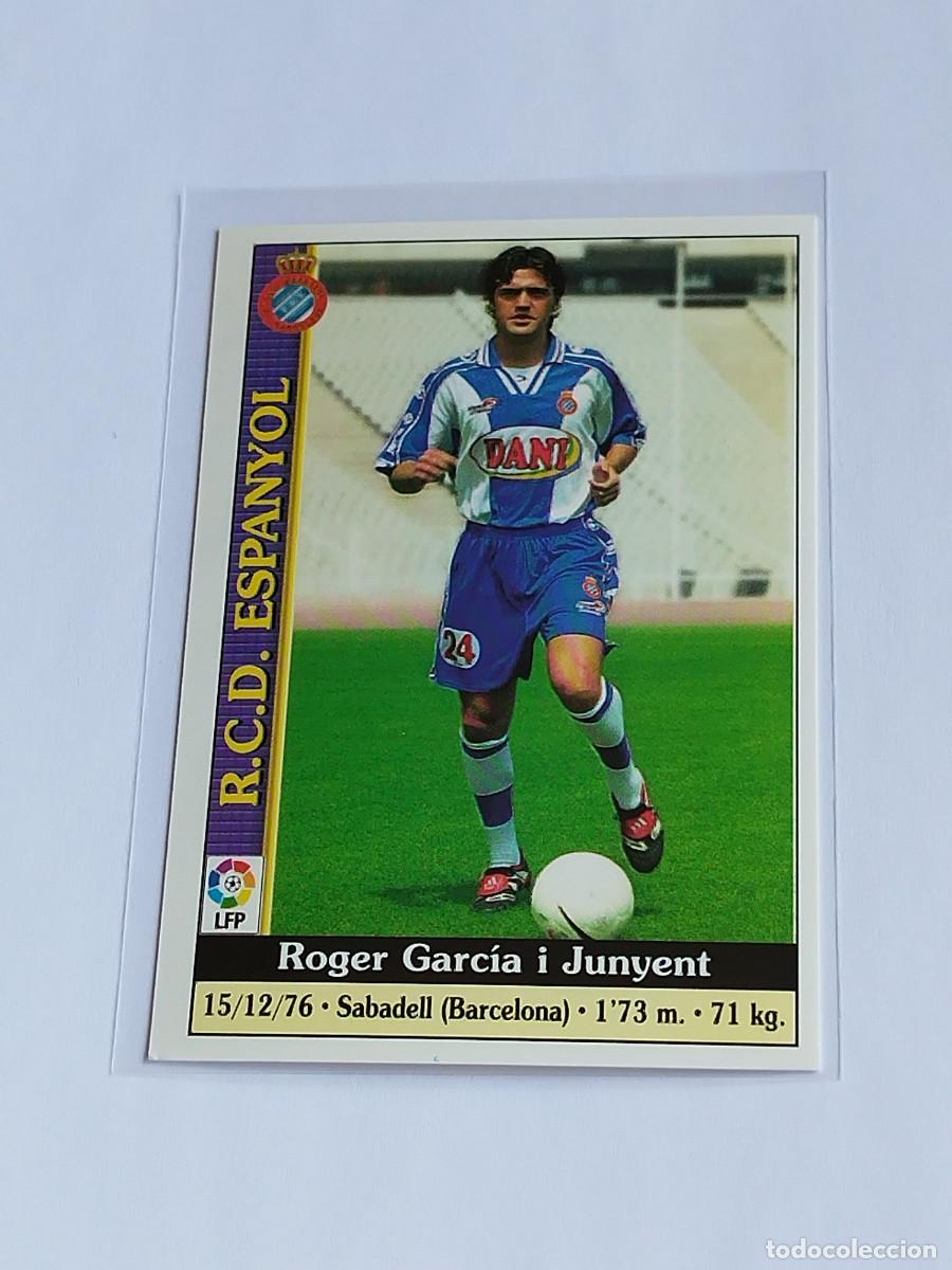 Cromos de F&uacute;tbol: ROGER ALTA #117 RCD ESPANYOL - MUNDICROMO LAS FICHAS DE LA LIGA 1999 2000 - MC 99 00 CROMO FUTBOL