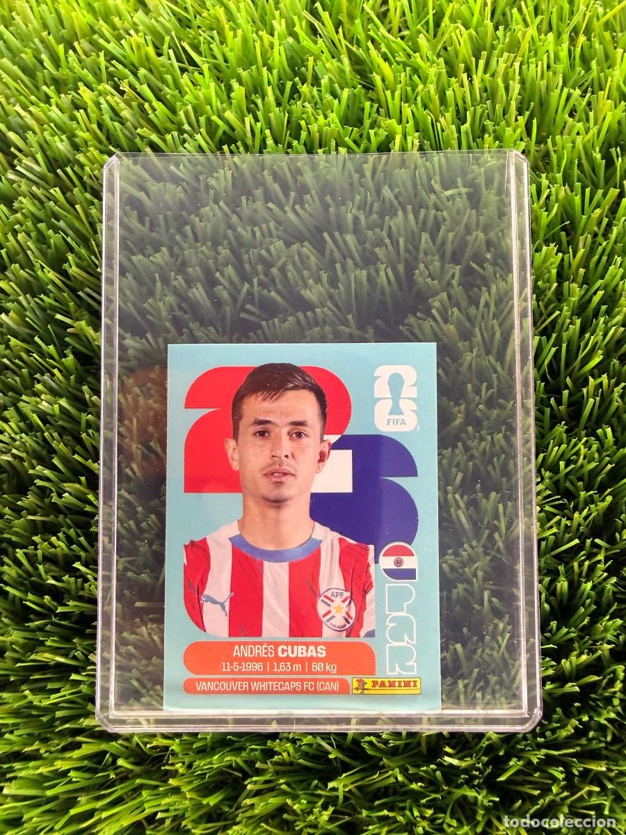 Cromos de F&uacute;tbol: N&ordm; PAR12 Andres Cubas Paraguay Mundial 2026 Stickers