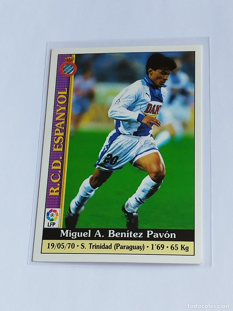 Cromos de F&uacute;tbol: BEN&Iacute;TEZ #124 RCD ESPANYOL - MUNDICROMO LAS FICHAS DE LA LIGA 1999 2000 MC 99 00 CROMO FUTBOL