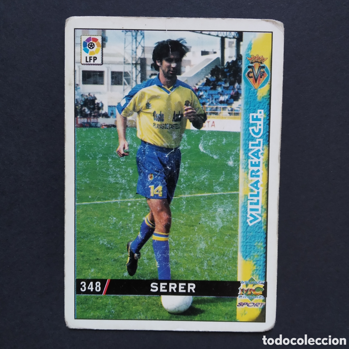 Cromos de F&uacute;tbol: CROMO - N&ordm; 0348 - SERER - VILLARREAL C.F. - LAS FICHAS DE LA LIGA 98-99 (1998 / 1999) - MUNDICROMO