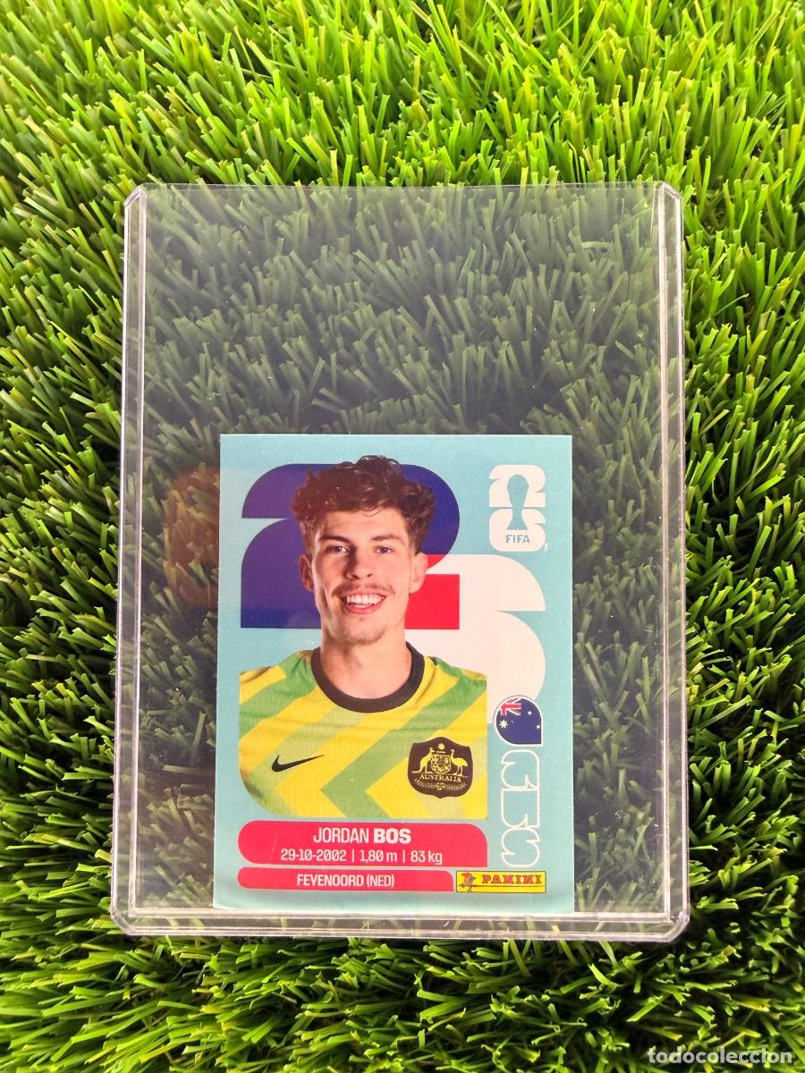 Cromos de F&uacute;tbol: N&ordm; AUS6 Jordan Bos Australia Mundial 2026 Stickers