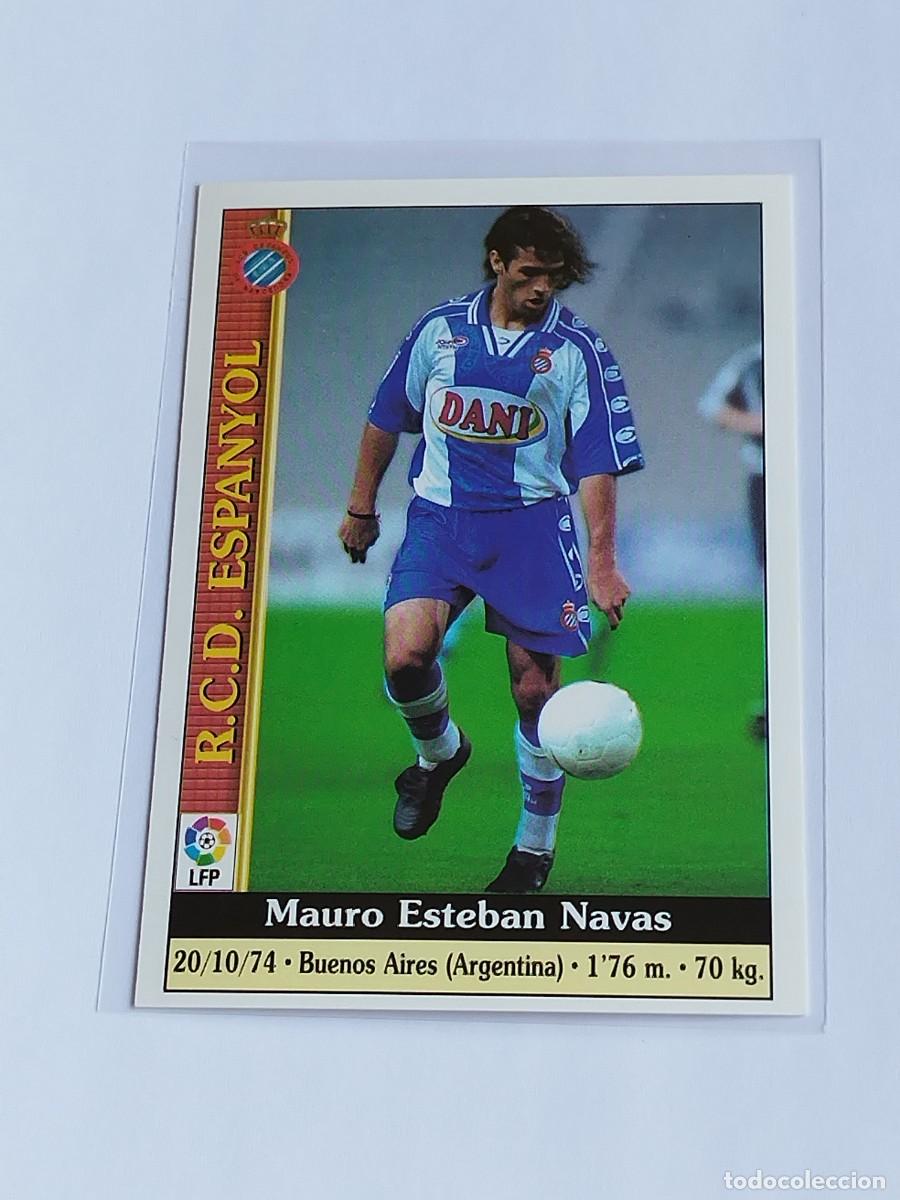Cromos de F&uacute;tbol: NAVAS ALTA #126 RCD ESPANYOL - MUNDICROMO LAS FICHAS DE LA LIGA 1999 2000 MC 99 00 CROMO