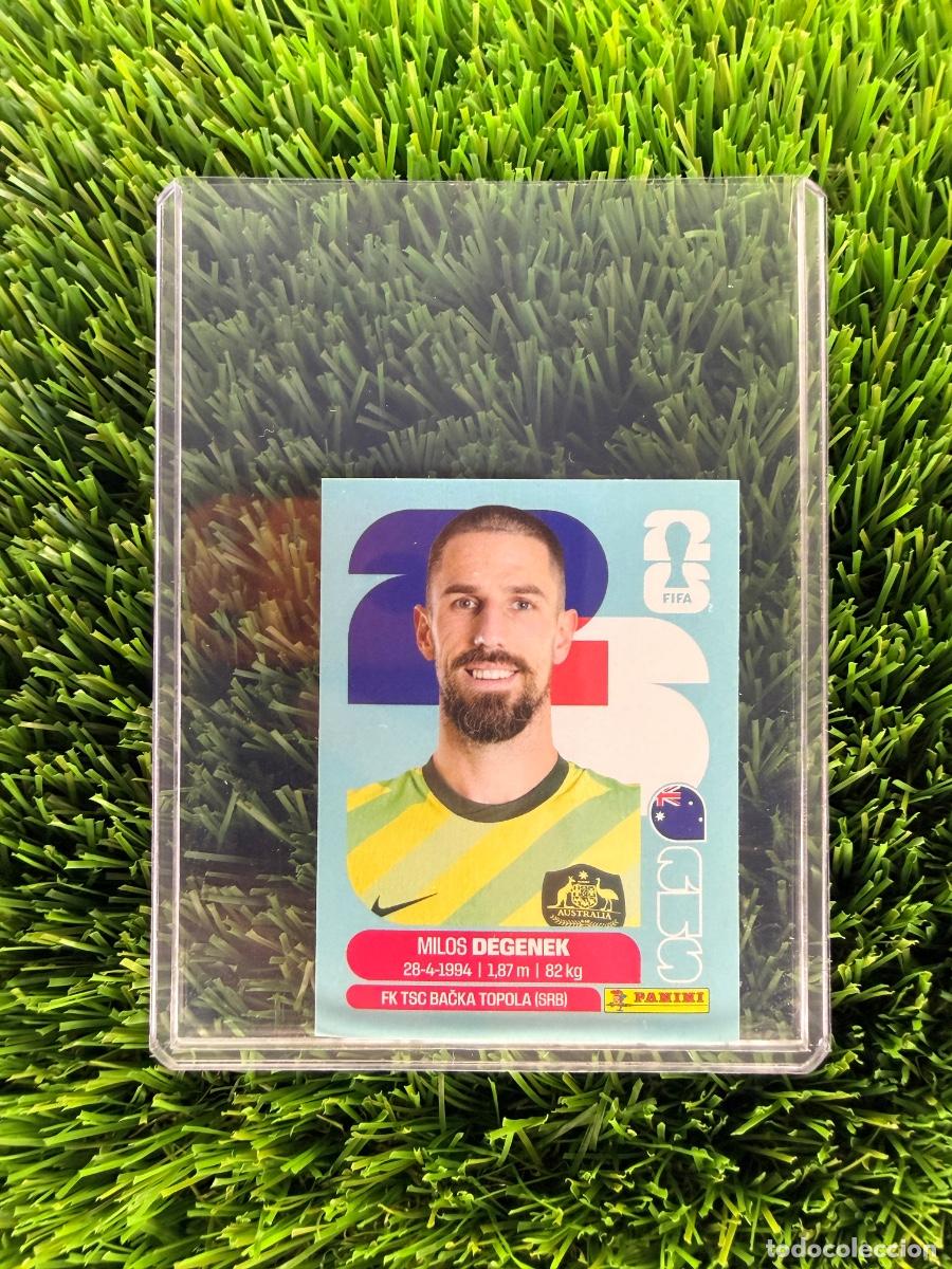Cromos de F&uacute;tbol: N&ordm; AUS10 Milos Degenek Australia Mundial 2026 Stickers
