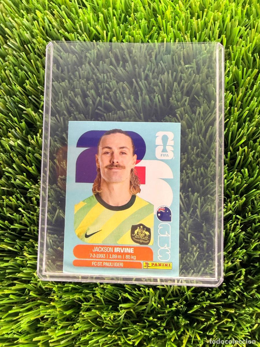 Cromos de F&uacute;tbol: N&ordm; AUS11 Jackson Irvine Australia Mundial 2026 Stickers
