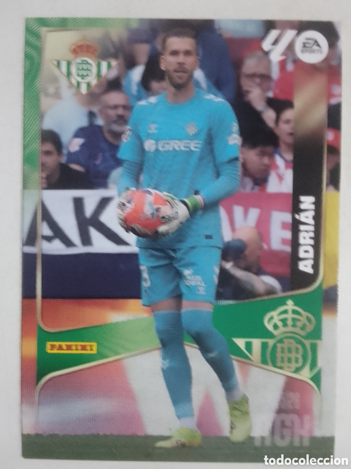 Cromos de F&uacute;tbol: Megacracks 2025/26 n&deg; 93 Adri&aacute;n &bull; Betis.
