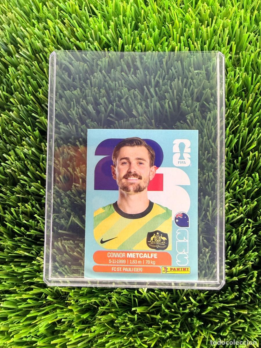 Cromos de F&uacute;tbol: N&ordm; AUS15 Connor Metcalfe Australia Mundial 2026 Stickers