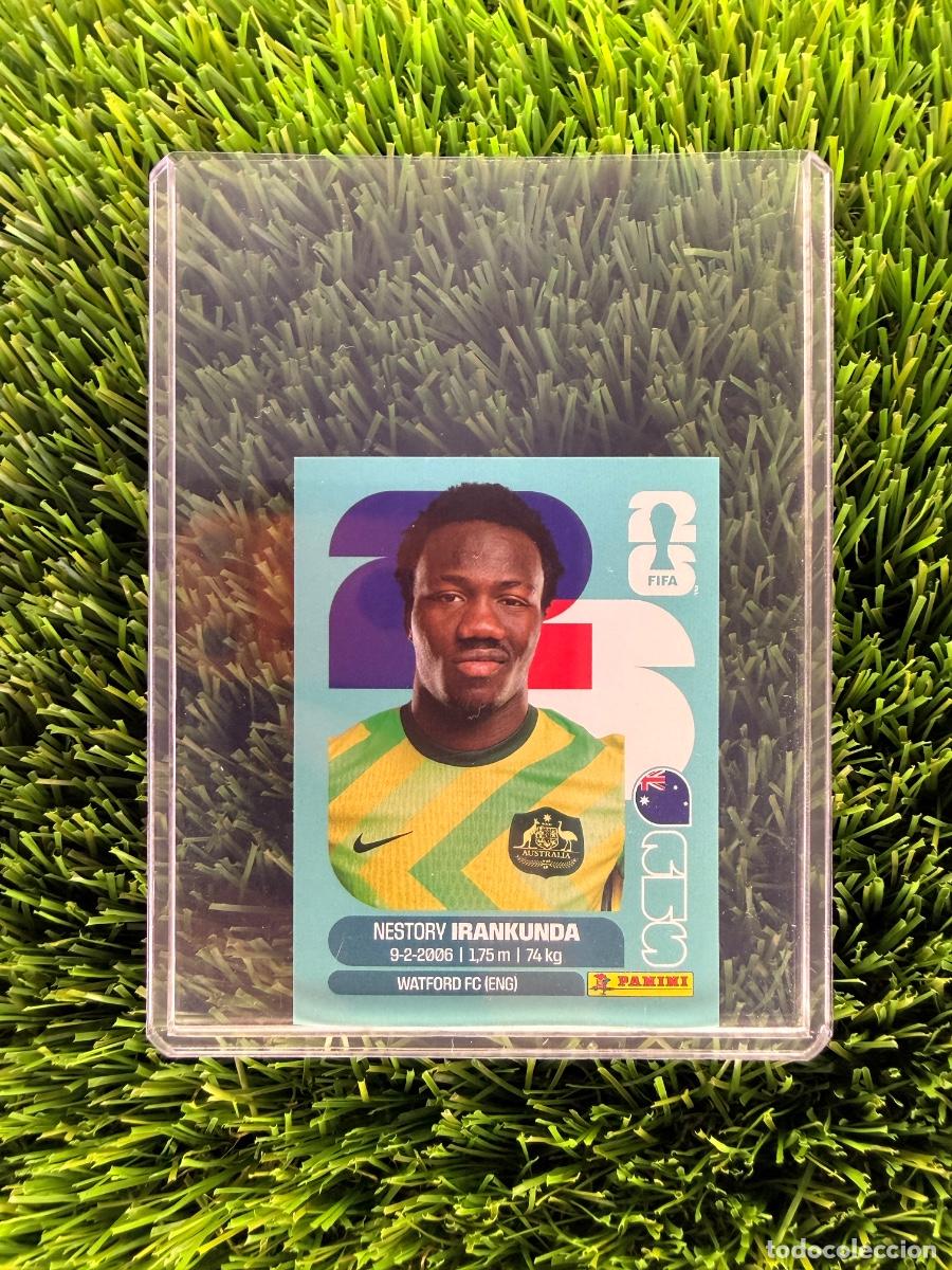Cromos de F&uacute;tbol: N&ordm; AUS19 Nestory Ir&aacute;nkunda Australia Mundial 2026 Stickers