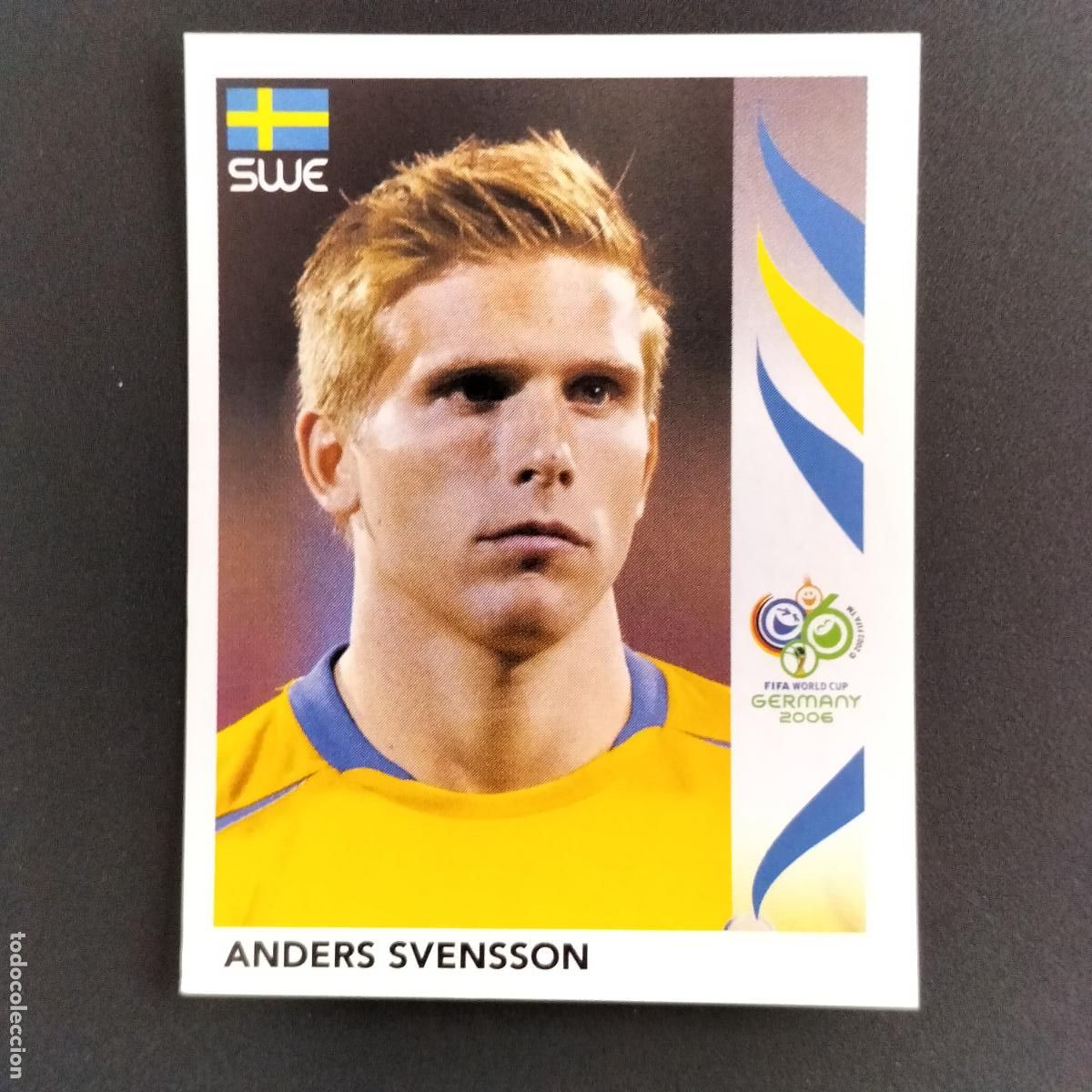Fu&szlig;ball-Sticker: 162 ANDERS SVENSSON SUECIA CROMOS ALBUM FIFA WORLD CUP GERMANY 2006 MUNDIAL ALEMANIA PANINI
