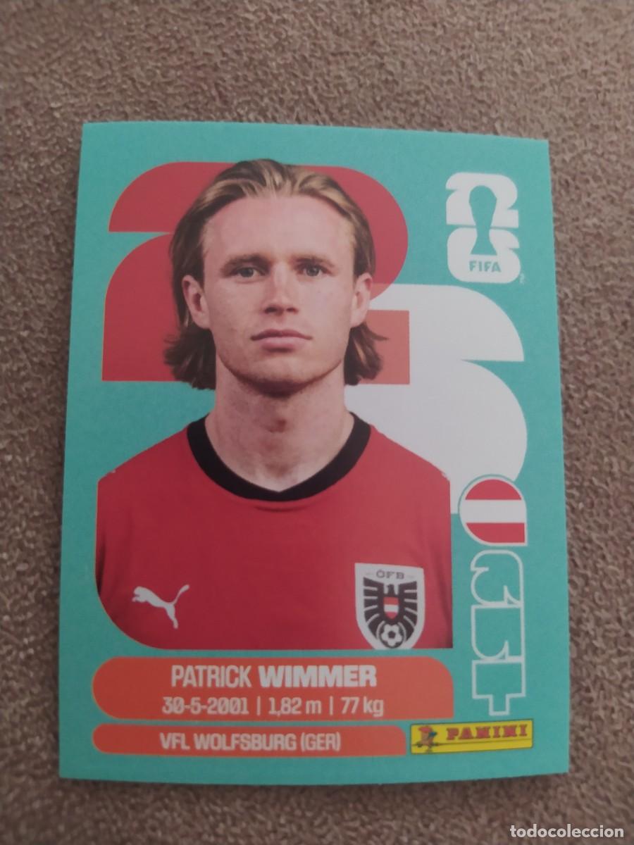 Fu&szlig;ball-Sticker: AUT 17 Patrick WIMMER Austria mundial 2026 panini