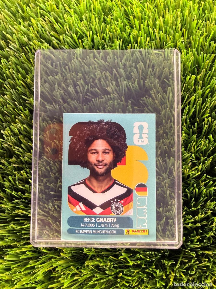 Fu&szlig;ball-Sticker: N&ordm; GER16 Serge Gnabry Alemania Mundial 2026 Stickers