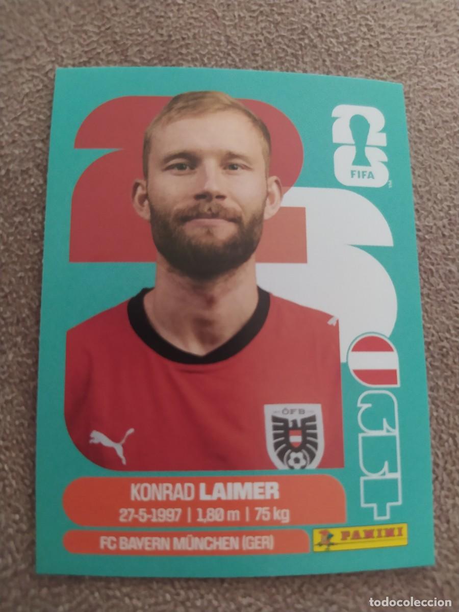 Fu&szlig;ball-Sticker: AUT 12 Konrad LAIMER Austria mundial 2026 panini