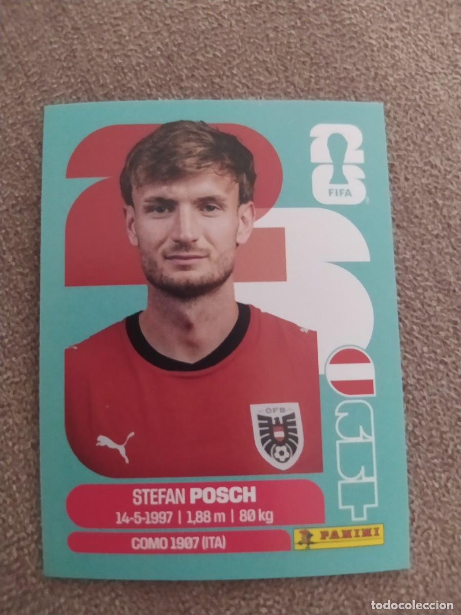 Cromos de F&uacute;tbol: AUT 07 Stefan POSCH 7 Austria mundial 2026 panini