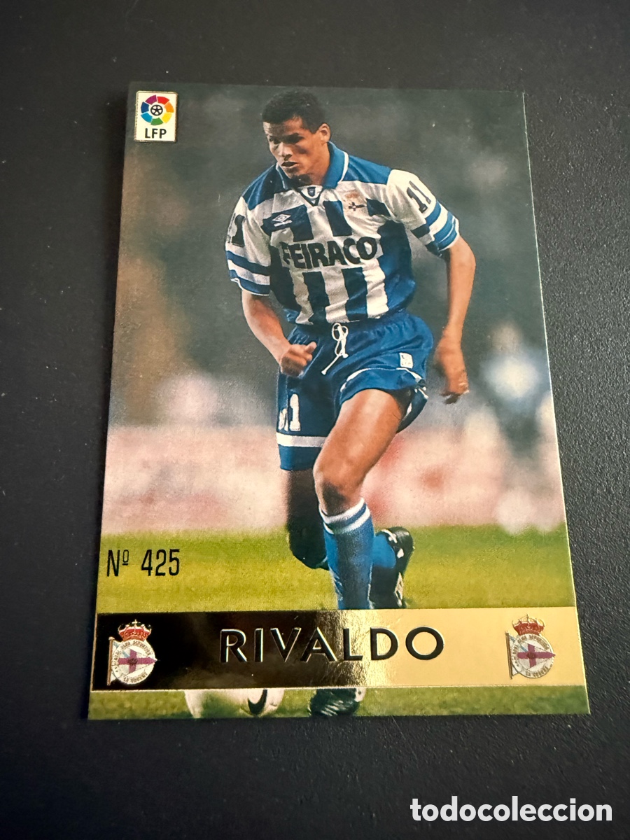 Cromos de F&uacute;tbol: MUNDICROMO 97-98. n 425. EL MEJOR. RIVALDO