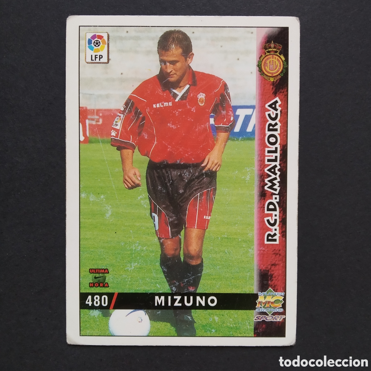 Cromos de F&uacute;tbol: CROMO - N&ordm; 0480 - MIZUNO (UH) - RCD MALLORC - LAS FICHAS DE LA LIGA 98-99 (1998 / 1999) - MUNDICROMO