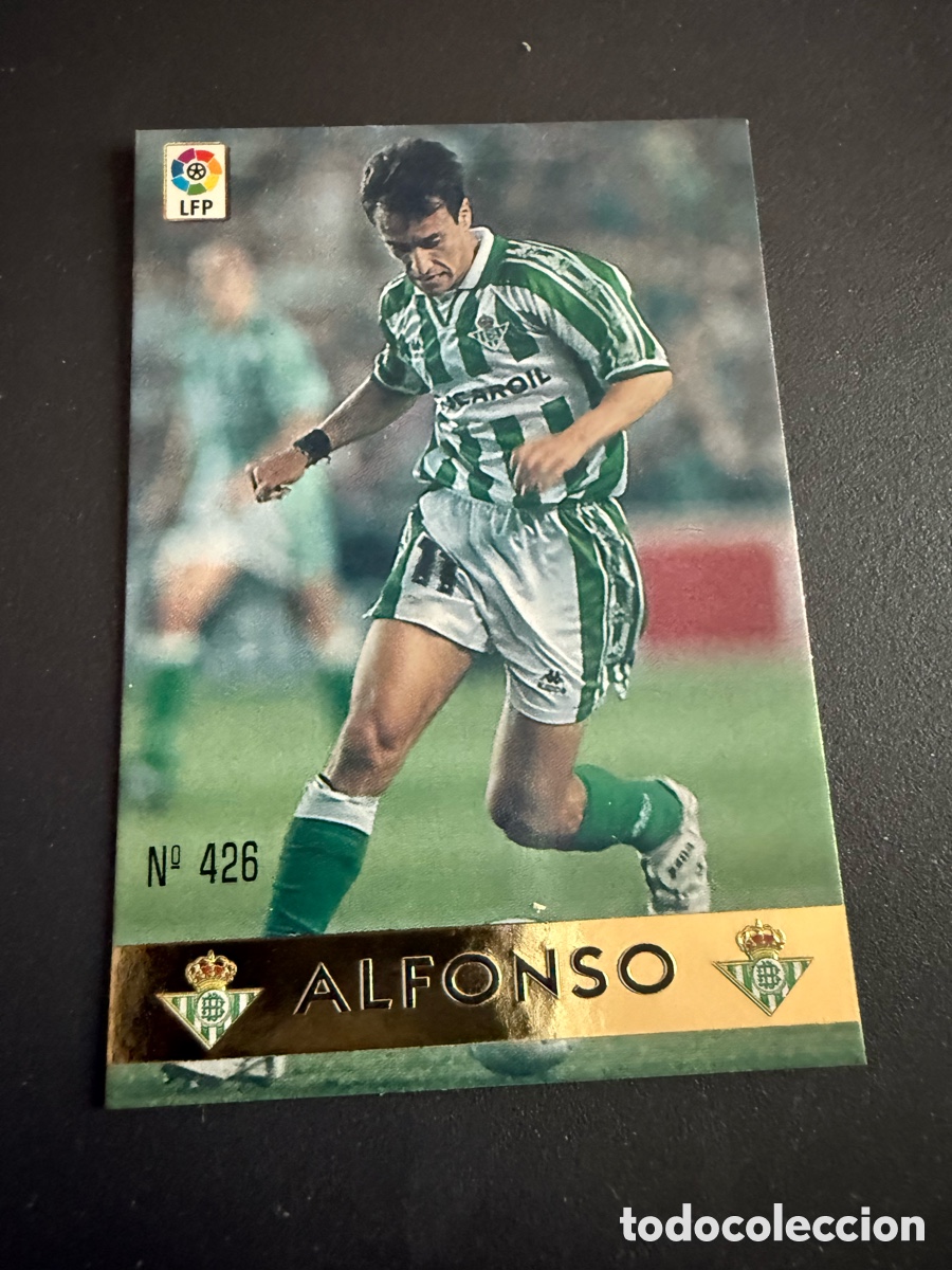 Cromos de F&uacute;tbol: MUNDICROMO 97-98. n 426. EL MEJOR. ALFONSO