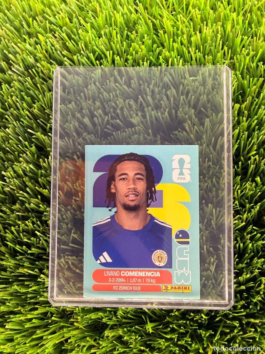 Cromos de F&uacute;tbol: N&ordm; CUW9 Livano Comeniencia Cura&ccedil;ao Mundial 2026 Stickers