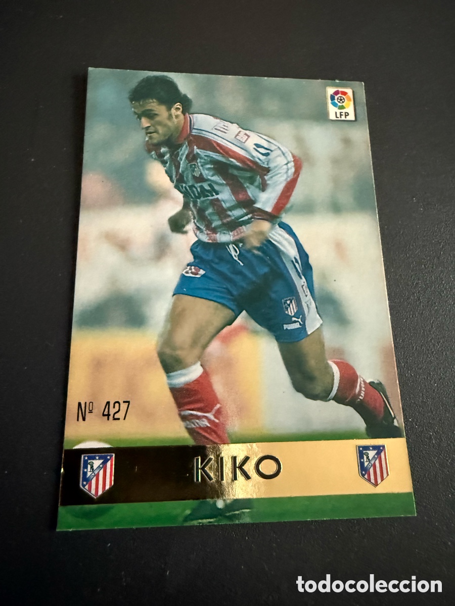 Cromos de F&uacute;tbol: MUNDICROMO 97-98. n 427. EL MEJOR. KIKO