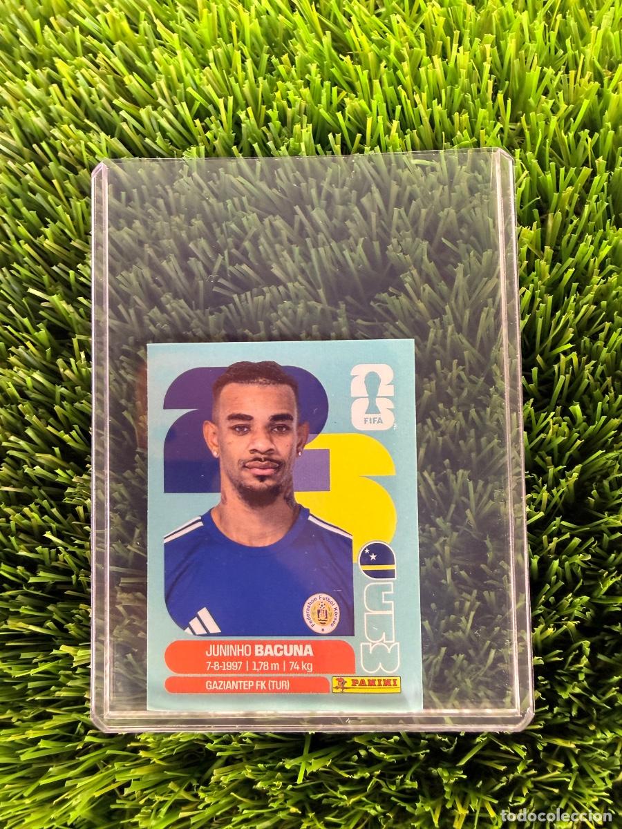 Cromos de F&uacute;tbol: N&ordm; CUW11 Juninho Bacuna Cura&ccedil;ao Mundial 2026 Stickers