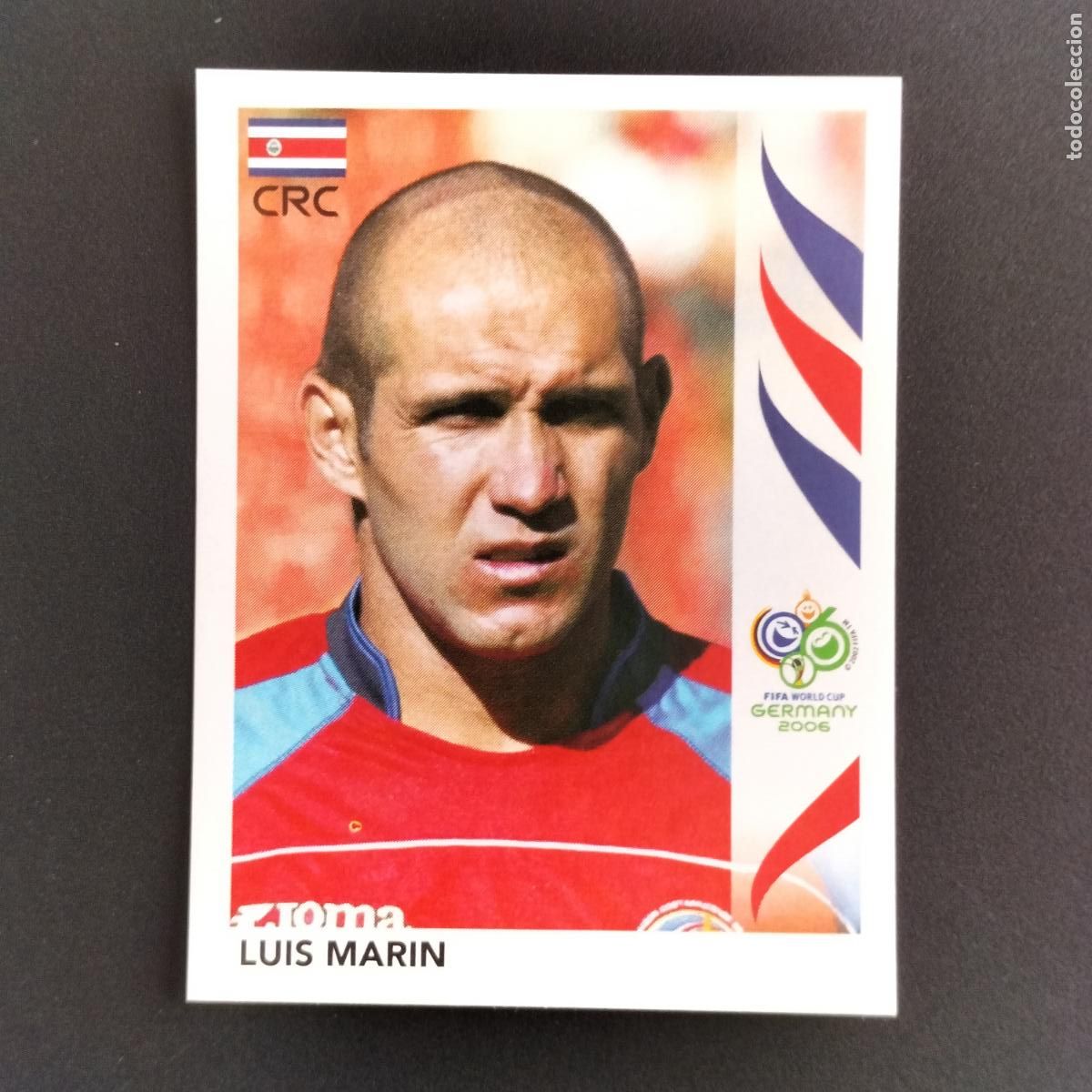 Cromos de F&uacute;tbol: 41 LUIS MARIN COSTA RICA CROMOS ALBUM FIFA WORLD CUP GERMANY 2006 MUNDIAL ALEMANIA PANINI