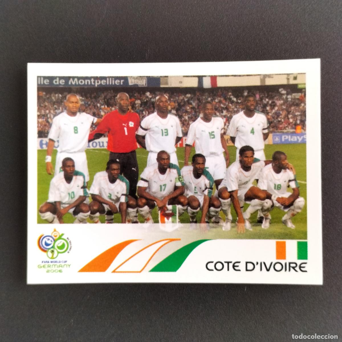 Cromos de F&uacute;tbol: 188 SELECCION EQUIPO COSTA DE MARFIL CROMOS FIFA WORLD CUP GERMANY 2006 MUNDIAL ALEMANIA PANINI