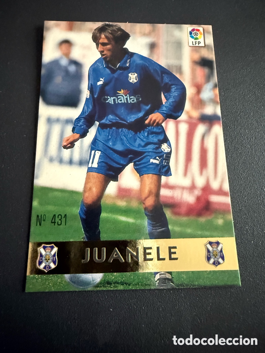 Cromos de F&uacute;tbol: MUNDICROMO 97-98. n 431. EL MEJOR. JUANELE