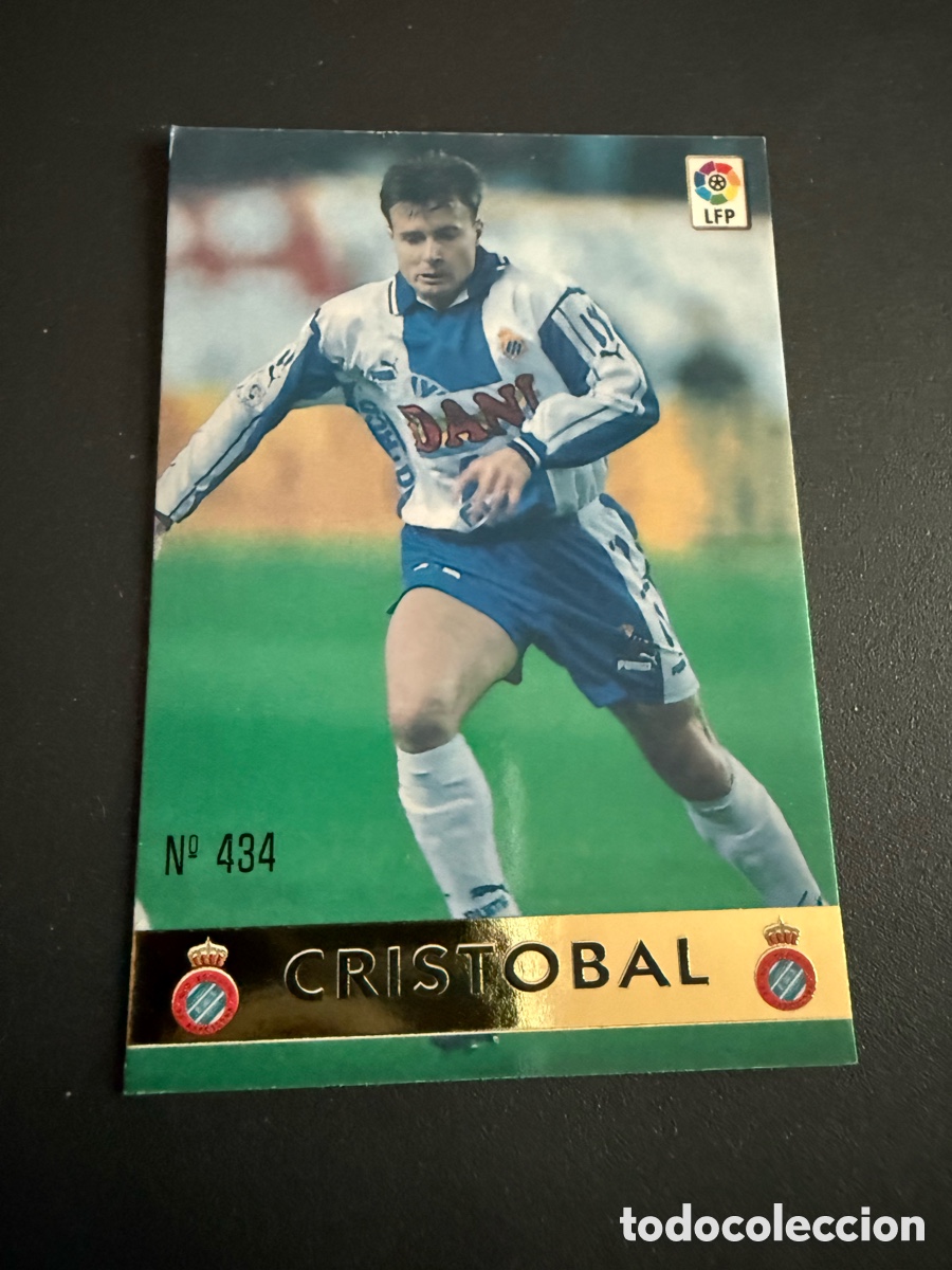 Cromos de F&uacute;tbol: MUNDICROMO 97-98. n 434. EL MEJOR. CRIST&Oacute;BAL