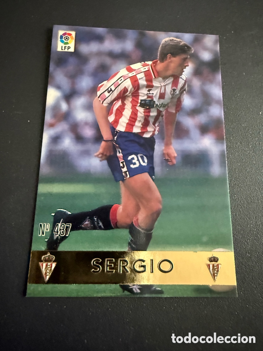 Cromos de F&uacute;tbol: MUNDICROMO 97-98. n 437. EL MEJOR. SERGIO