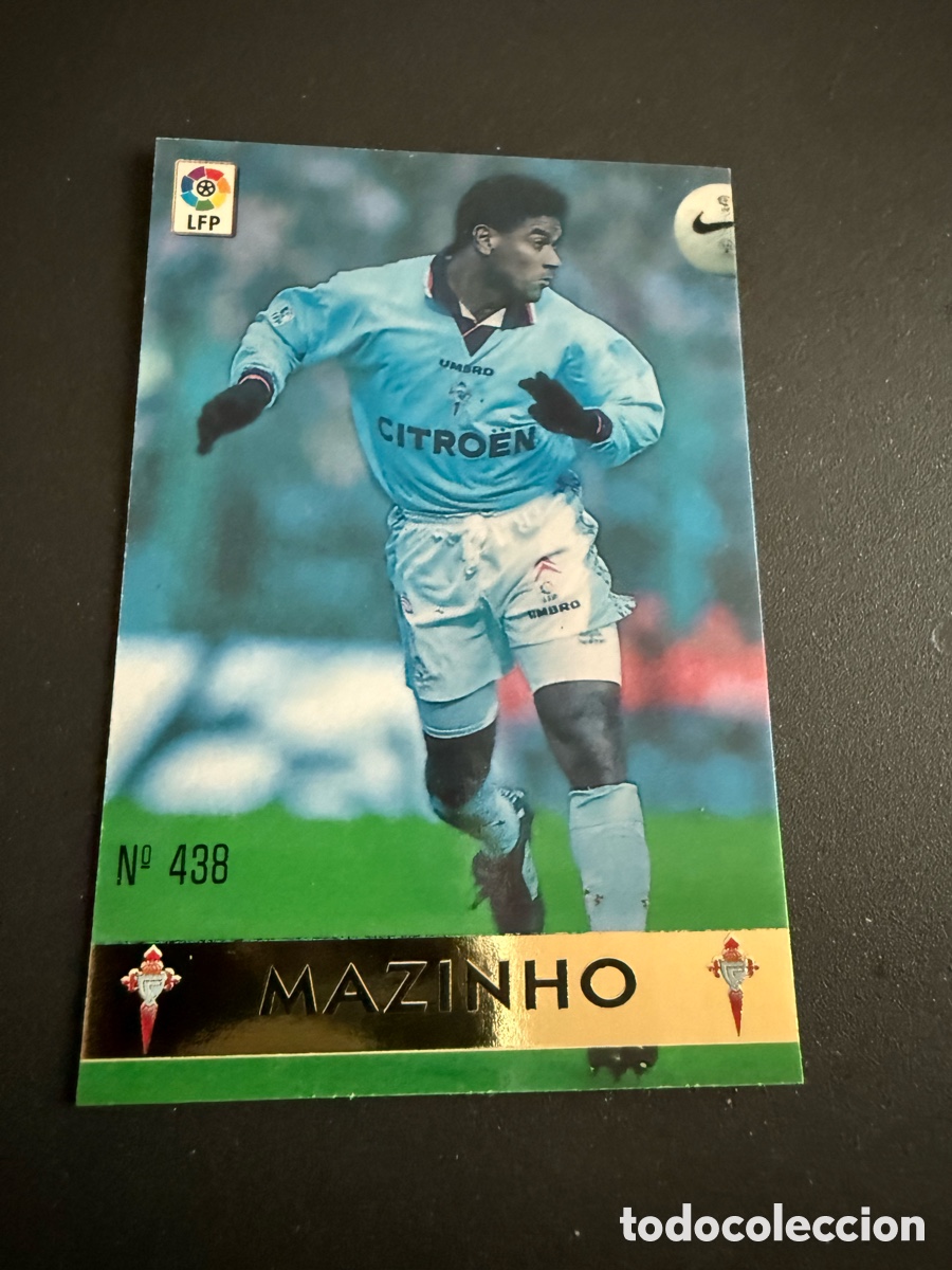 Cromos de F&uacute;tbol: MUNDICROMO 97-98. n 438. EL MEJOR. MAZINHO
