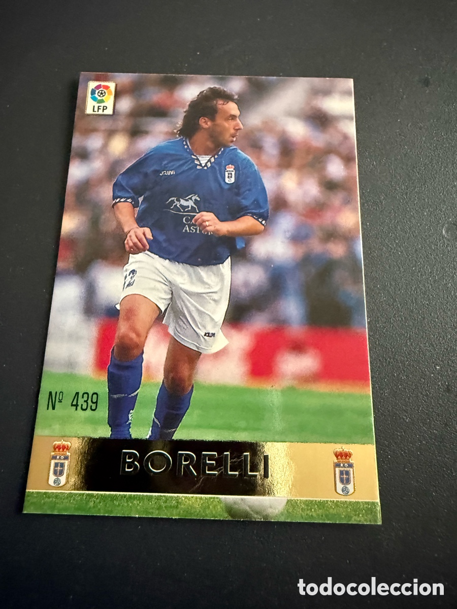 Cromos de F&uacute;tbol: MUNDICROMO 97-98. n 439. EL MEJOR. BORELLI