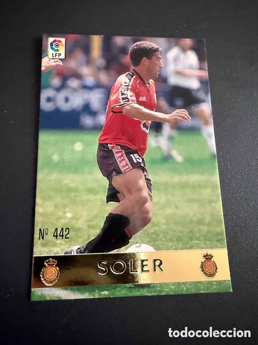 Cromos de F&uacute;tbol: MUNDICROMO 97-98. n 442. EL MEJOR. SOLER