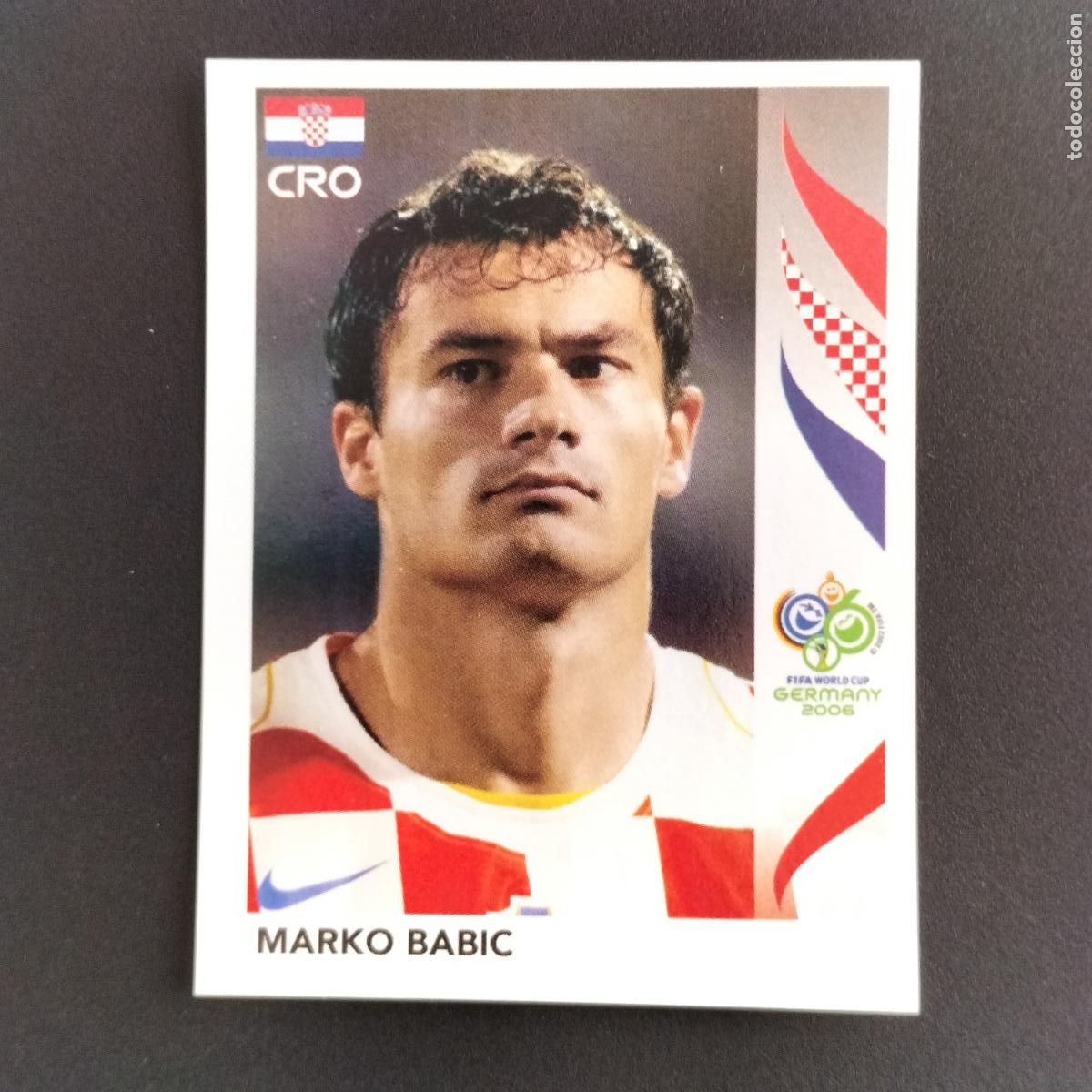 Cromos de F&uacute;tbol: 405 MARKO BABIC CROACIA CROMOS FIFA WORLD CUP GERMANY 2006 MUNDIAL ALEMANIA PANINI